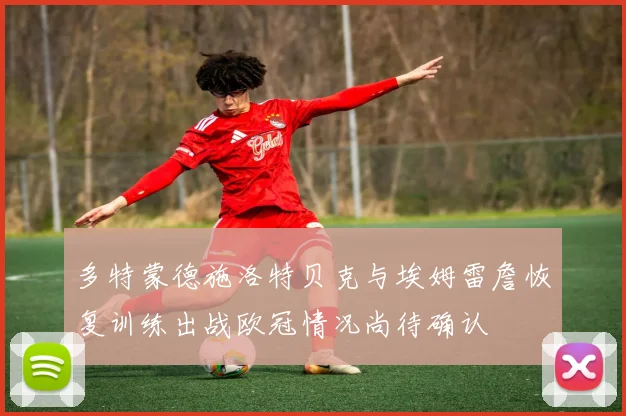 多特蒙德施洛特贝克与埃姆雷詹恢复训练出战欧冠情况尚待确认